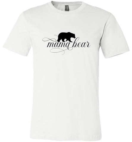 Mama Bear Canvas Unisex T-Shirt ( ck1001 )