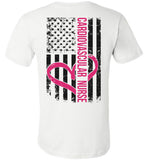 Cardiovascular Nurse Flag Unisex Tee (CK1317)