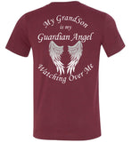 Grandson Guardian Angel Canvas Unisex T-Shirt (CK1742)