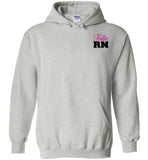 Katie RN Nurse Flag Pullover Hoodie