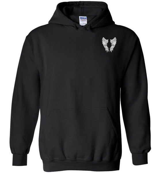Custom Guardian Angel Pullover Hoodie