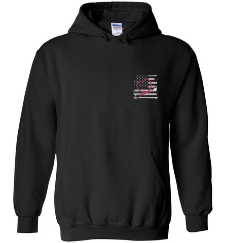 Nurse Flag with Stethoscope Unisex Pullover Hoodie