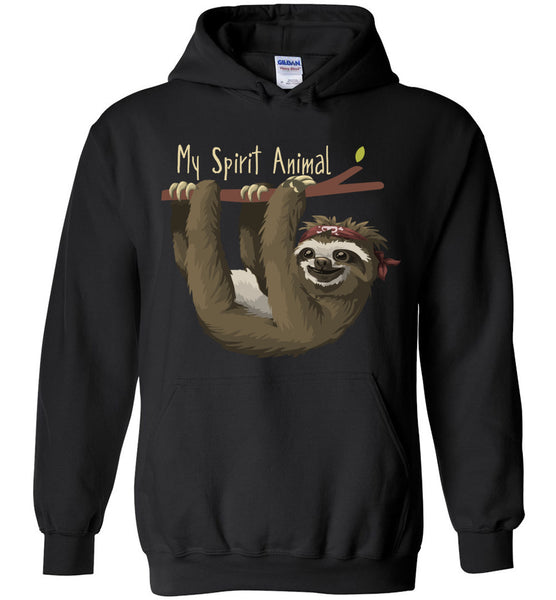 Sloth My Spirit Pullover Hoodie