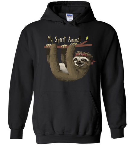 Sloth My Spirit Animal Pullover Hoodie