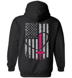 Nurse Flag Pullover Hoodie - Nurse Gift - Hoodie for Nurses Flag Only