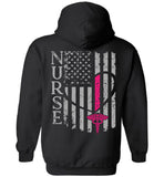 Nurse Flag Pullover Hoodie