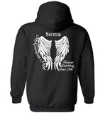 Sister Guardian Angel Forever Watching Over Me - Pullover Hoodie