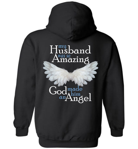 Husband Amazing Angel Pullover Hoodie