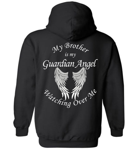 Brother Guardian Angel Pullover Hoodie
