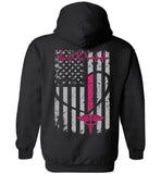 RN Nurse Flag Pullover Hoodie