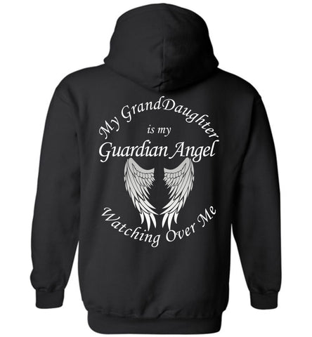My Granddaughter Guardian Angel Pullover Hoodie