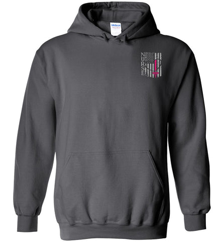 Nurse Flag Pullover Hoodie