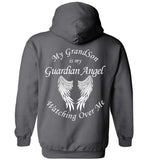 Grandson Guardian Angel Pullover Hoodie