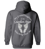My Granddaughter Guardian Angel Pullover Hoodie