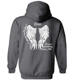 Dad Guardian Angel Hoodie for Youth
