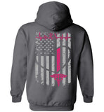 RN Nurse Flag Pullover Hoodie