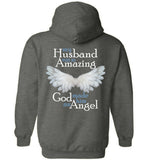 Husband Amazing Angel Pullover Hoodie