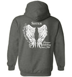Sister Guardian Angel Forever Watching Over Me - Pullover Hoodie