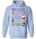 Mema's To Do List Pullover Hoodie