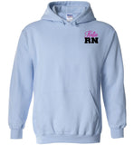 Katie RN Nurse Flag Pullover Hoodie