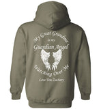 Love Zachary Great Grandma Pullover Hoodie