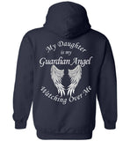 Daughter Guardian Angel Pullover Hoodie