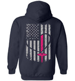 Nurse Flag Pullover Hoodie - Nurse Gift - Hoodie for Nurses Flag Only
