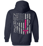 Nurse Flag Pullover Hoodie