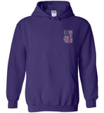 Nurse Flag Pullover Hoodie - Nurse Gift - Hoodie for Nurses Flag Only