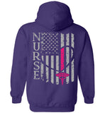 Nurse Flag Pullover Hoodie