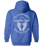 My Granddaughter Guardian Angel Pullover Hoodie