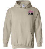Katie RN Nurse Flag Pullover Hoodie