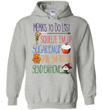 Mema's To Do List Pullover Hoodie