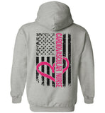 Cardiovascular Nurse - Nurse Flag Pullover Hoodie (CK1320)