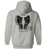 Dad Pullover Hoodie with Dates