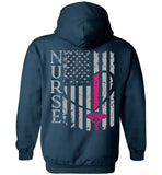 Nurse Flag Pullover Hoodie