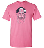 Astronaut Rebel - Pop Culture, Hipster Novelty T Shirt Space Tee With Moon And Sky