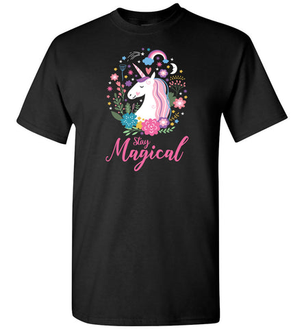 Unicorn Unisex Adult and Youth T-Shirt - Stay Magical