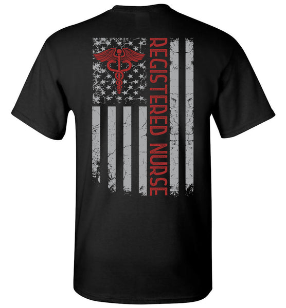 Registered Nurse - Nurse Flag T-Shirt (CK1055)