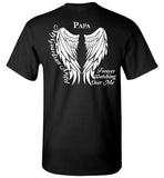 Papa Guardian Angel Unisex Memorial T-Shirt