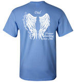 Dad Guardian Angel Memorial Unisex T-Shirt for Adults and Youth