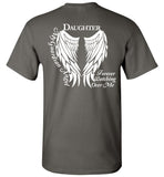 Daughter Guardian Angel Memorial T-Shirt Unisex