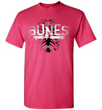 Bad Bones T-Shirt - Spinal Cord Skeleton Ribs Creepy T Shirt