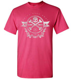 Bad Bones Crew Never Fade Away Always Win T-Shirt - Skull And Cross Bones Creepy T Shirt