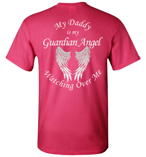 Daddy Guardian Angel Unisex Tee