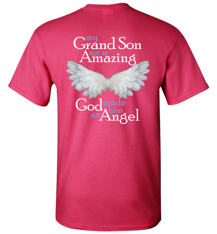 My Grandson was so Amazing God made him An Angel Unisex Tee