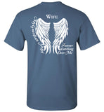 Wife Guardian Angel Unisex T-Shirt - Wife Memorial Tee Shirt