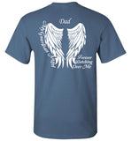 Dad Guardian Angel Memorial Unisex T-Shirt for Adults and Youth