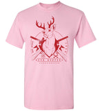 Deer Hunting Tshirt - Deer Hunters Association Bad Bones Crew T Shirt