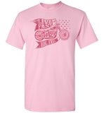Live Fast Ride Free American Chopper Shirt - Badass Motorcycle With American Flag Stars Tshirt